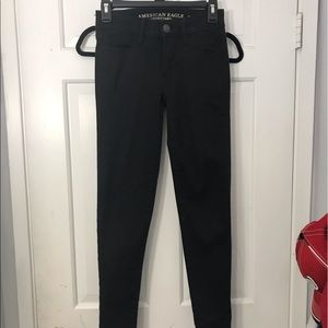 Black AE Skinny Jeans